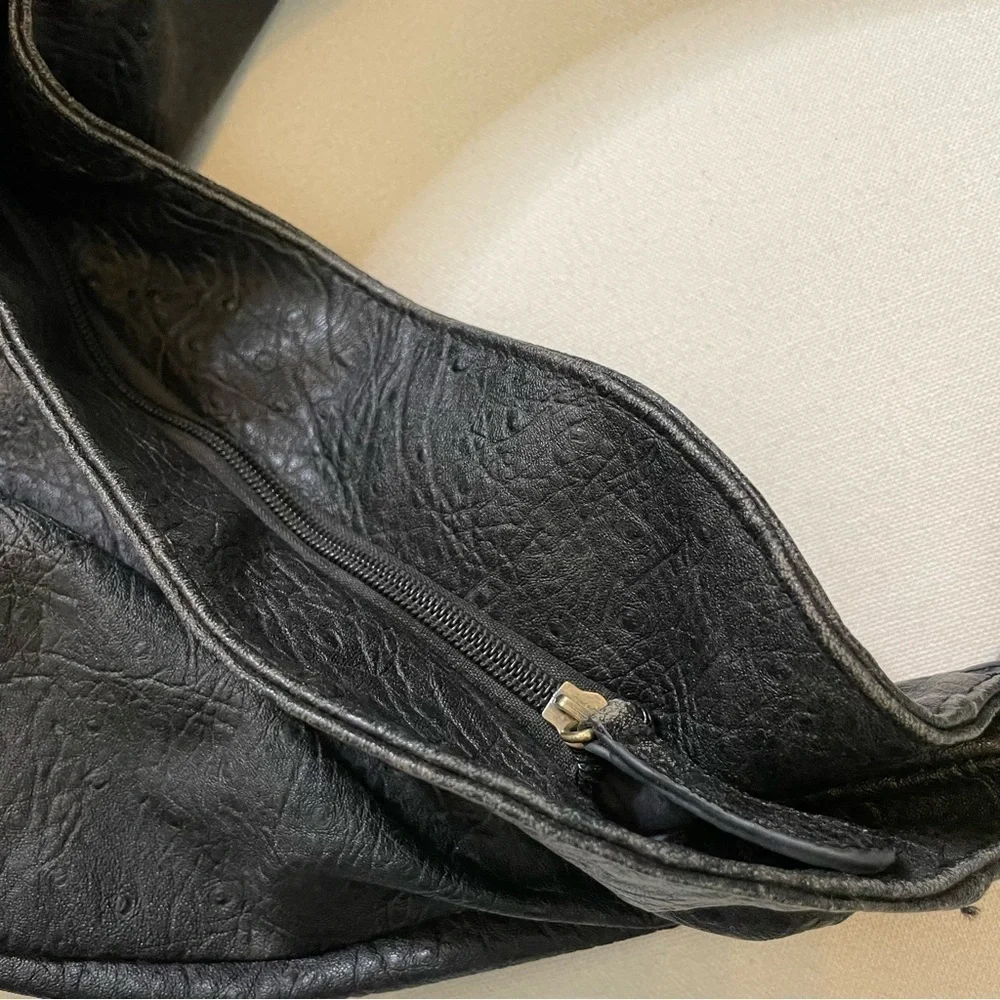 Big Buddha vegan leather hobo bag